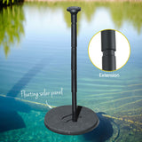 Gardeon Solar Pond Pump Water Fountain Submersible Floating Bird Bath 190L/H - Rear View