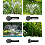Gardeon Solar Pond Pump Submersible Fountain with Battery Kit LED Lights 5.2FT, image 5