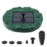 Gardeon Solar Fountain Pumps Bird Bath Floating Lotus Desig Water Feature 31cm - Extra Image