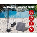 Gardeon Solar Pond Pump Submersible Water Fountain Kit 2.6FT - Top-Down View