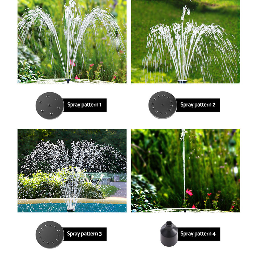 Gardeon Solar Pond Pump Submersible Water Fountain Kit 2.6FT, image 5