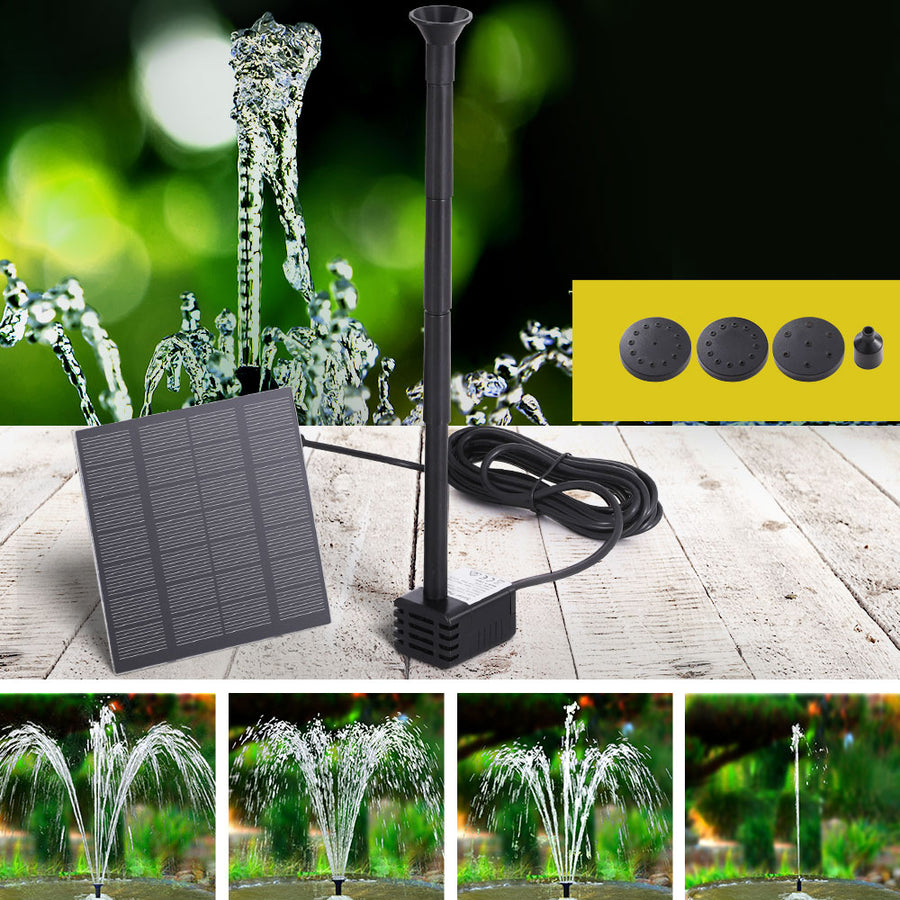 Gardeon Solar Pond Pump Submersible Water Fountain Kit 2.6FT, image 7