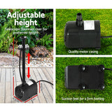Gardeon Solar Pond Pump with Battery Kit LED Lights 8.8 FT - Top-Down View