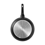5-Star Chef Non Stick Frying Pan Cast Aluminium Steak Skillet BBQ Cookware 30cm - Side View