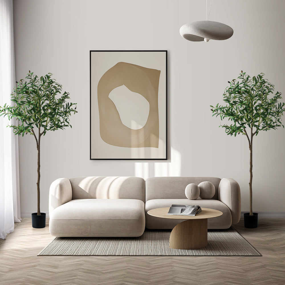 Livsip 2x Artificial Olive Tree Faux Potted Plants 150cm