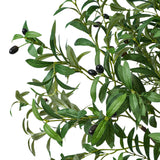 Livsip 180cm Artificial Olive Tree Lifelike Faux Potted Plants - Close-Up Angle