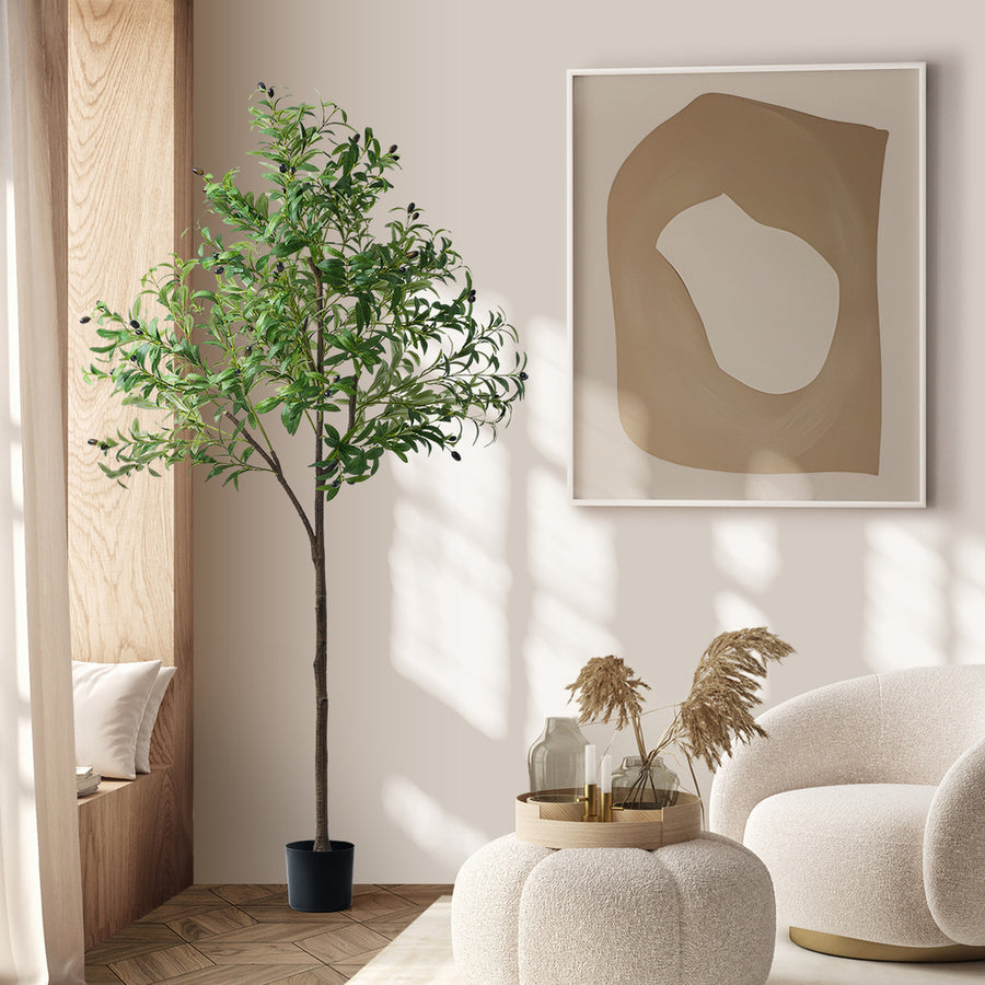 Livsip 180cm Artificial Olive Tree Lifelike Faux Potted Plants