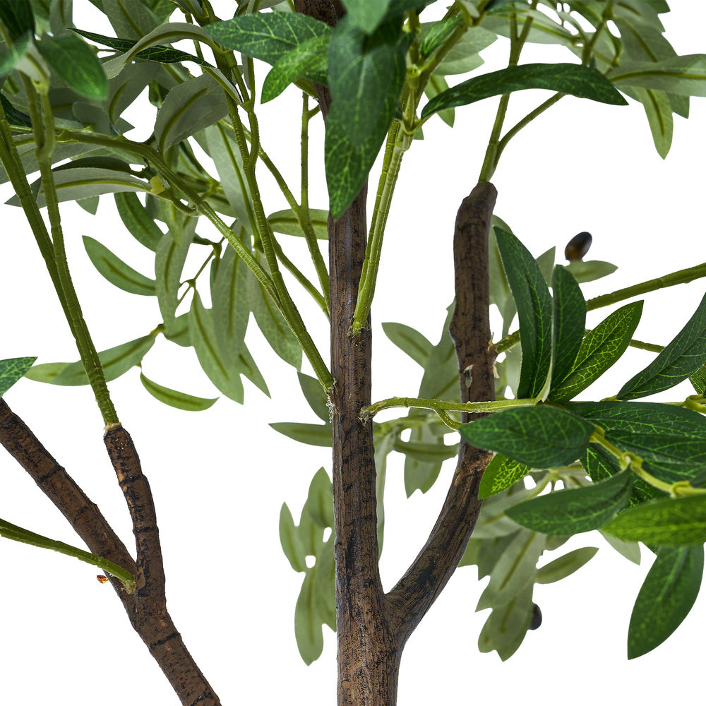 Livsip 2x Artificial Olive Tree Faux Potted Plants 180cm