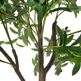 Livsip 2x Artificial Olive Tree Faux Potted Plants 180cm - 45-Degree Angle
