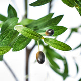 Livsip 2x Artificial Olive Tree Faux Potted Plants 180cm - Top-Down View