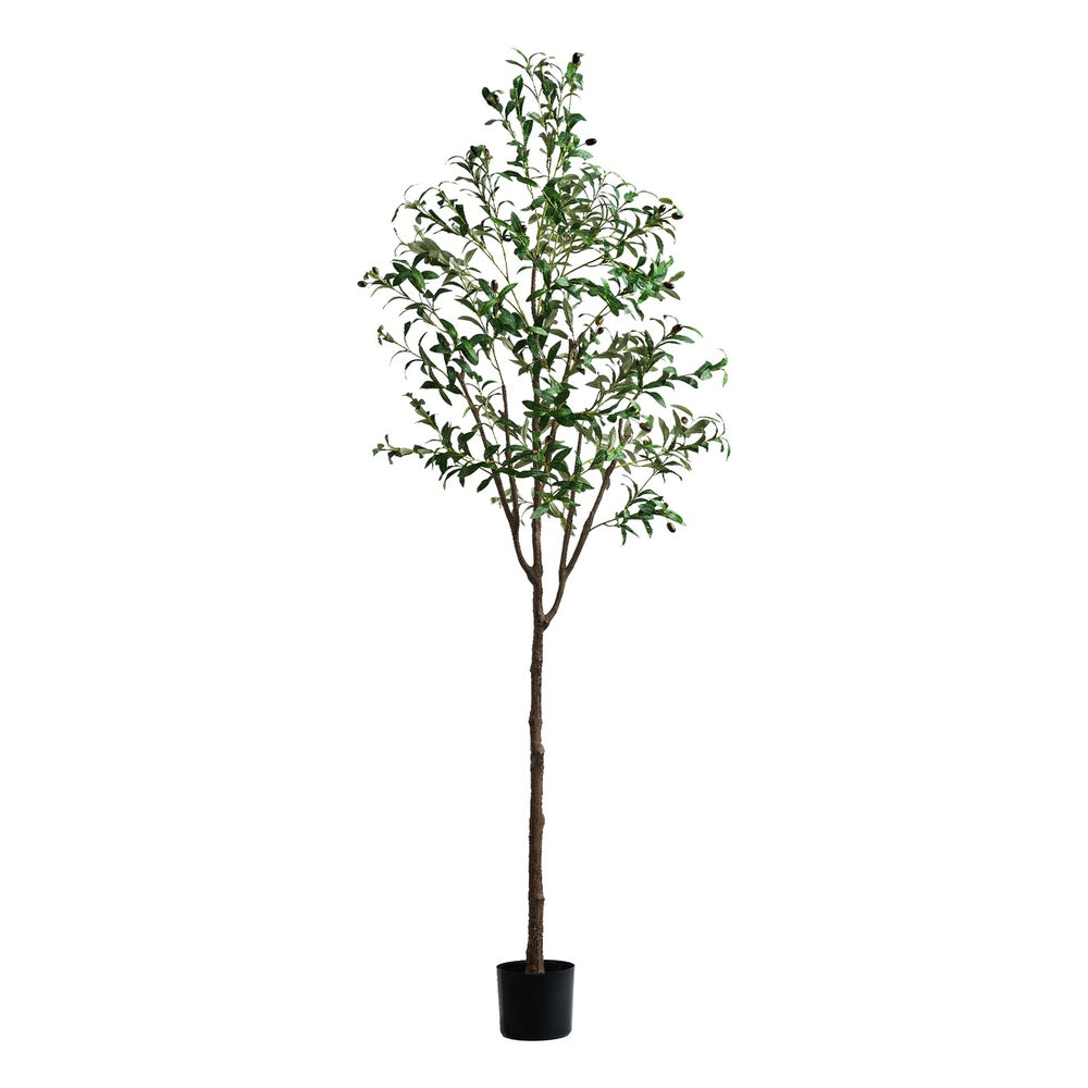 Livsip 210cm Artificial Olive Tree Lifelike Tall Faux Potted Plants