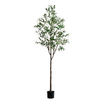 Livsip 210cm Artificial Olive Tree Lifelike Tall Faux Potted Plants