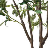 Livsip 2x Artificial Olive Tree Tall Faux Potted Plants 210cm - Side View
