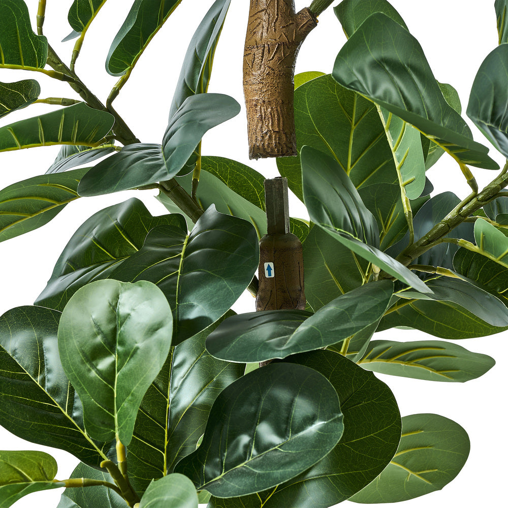 Livsip 2x Artificial Fiddle Leaf Fig Tree Lifelike Faux Plants 180cm
