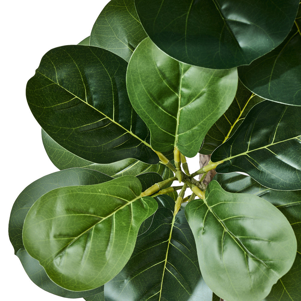 Livsip 2x Artificial Fiddle Leaf Fig Tree Lifelike Faux Plants 180cm