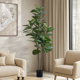 Livsip 150cm Artificial Fiddle Leaf Fig Tree Lifelike Faux Plants