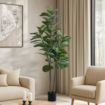 Livsip 150cm Artificial Fiddle Leaf Fig Tree Lifelike Faux Plants