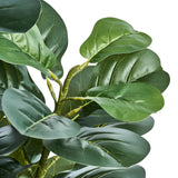 Livsip 2x Artificial Fiddle Leaf Fig Tree Lifelike Faux Plants 150cm - 45-Degree Angle