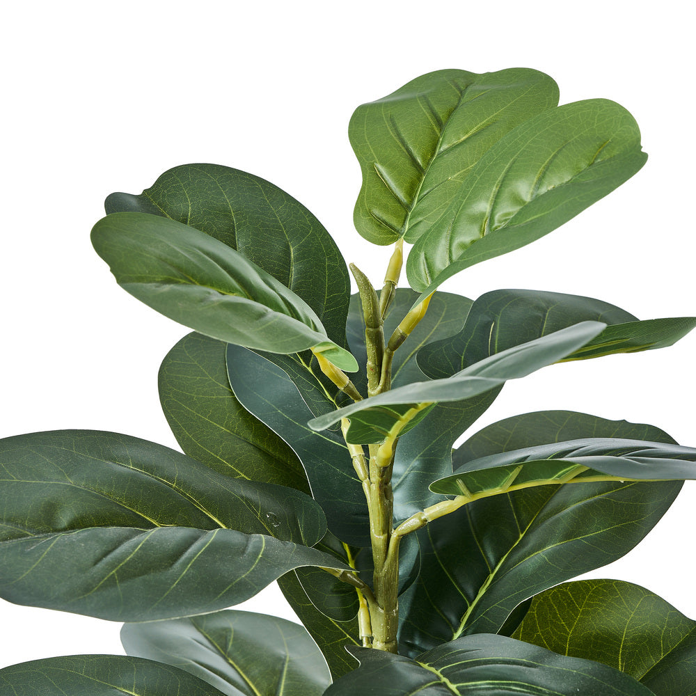 Livsip 2x Artificial Fiddle Leaf Fig Tree Lifelike Faux Plants 150cm