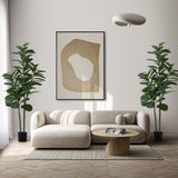 Livsip 2x Artificial Fiddle Leaf Fig Tree Lifelike Faux Plants 150cm - Top-Down View