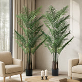 Livsip 2x Artificial Palm Tree Faux Potted Plants 180cm - Side View