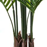 Livsip 2x Artificial Palm Tree Faux Potted Plants 180cm - 45-Degree Angle