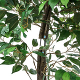Livsip 2x Artificial Ficus Tree Faux Potted Plants 180cm