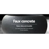 Grillz Fire Pit Bowl Black 61cm - Side View