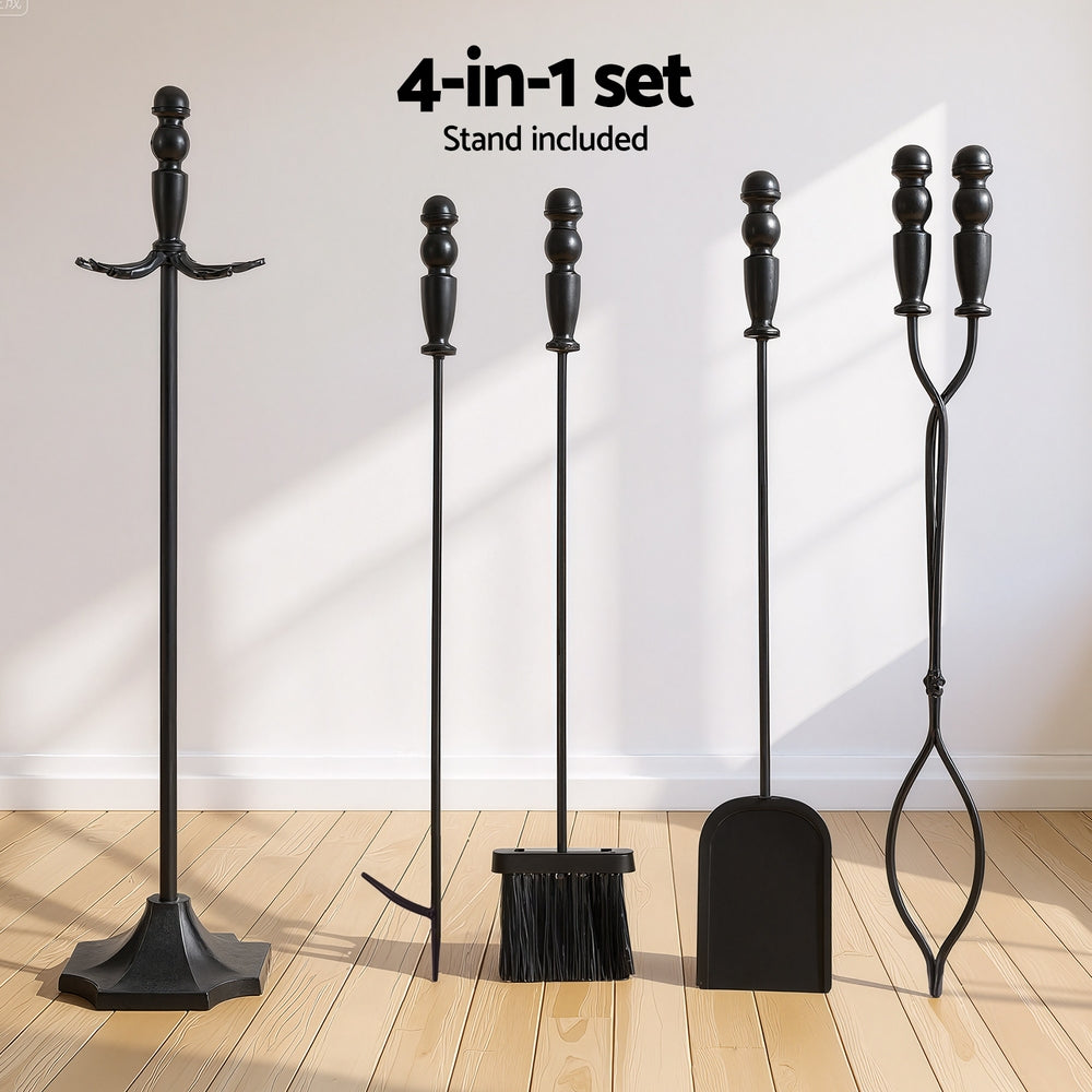 Grillz Fire Pit Tool Set 5 PCS
