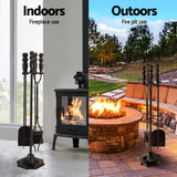 Grillz Fire Pit Tool Set 5 PCS - Low Angle