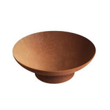 Grillz Fire Pit Bowl Cast Iron Rustic 70cm - Side View