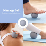 Everfit Foam Roller Set 3-in-1 with Targeted Recovery Muscle Roller Stick & Deep Tissue Massage Ball, Heavy Duty 150KG Support Gym Roller for Back Pain Relief, Myofascial Release, Home Gym Exercise - Rear View