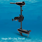 90LBS Electric Trolling Motor Inflatable Boat Outboard Engine Fishing Marine