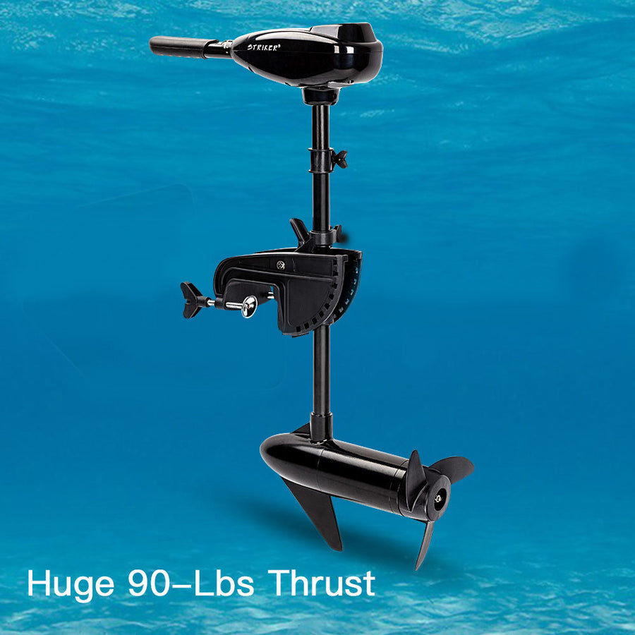 90LBS Electric Trolling Motor Inflatable Boat Outboard Engine Fishing Marine