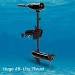 45 LBS Electric Trolling Motor Inflatable Boat Outboard Engine Fishing Marine