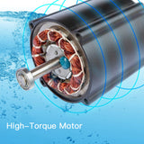 60LBS Electric Trolling Motor Inflatable Boat Fishing Marine Outboard Engine - Side View