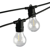 Mazam 20M Solar Festoon String Lights LED Christmas Waterproof - Top-Down View