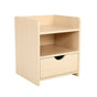 Bedside Table 1 Drawer 2 Shelf LARK - OAK