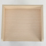 2X Bedside Table 1 Drawer 2 Shelf LARK - OAK