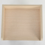 2X Bedside Table 1 Drawer 2 Shelf LARK - OAK