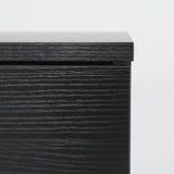 2X Bedside Tables 1 Drawer 1 Shelf ELLA - BLACK