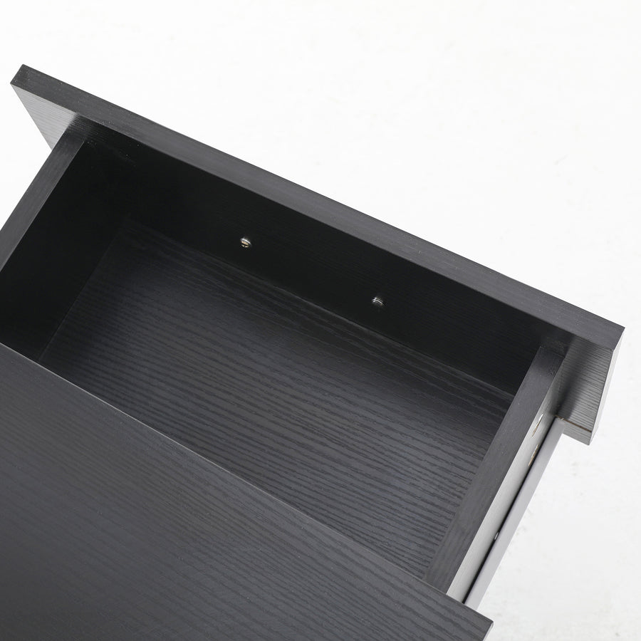 Bedside Tables 1 Drawer 1 Shelf ELLA - BLACK