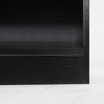 Bedside Tables 1 Drawer 1 Shelf ELLA - BLACK