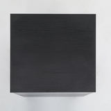 Bedside Tables 2 Drawer JOSS - BLACK