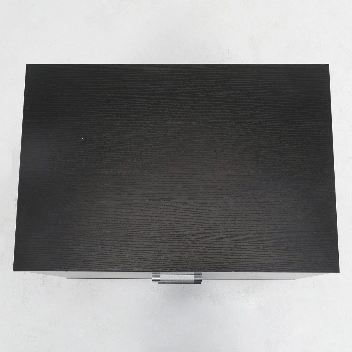 Bedside Tables 2 Drawer With Legs ETTA - BLACK