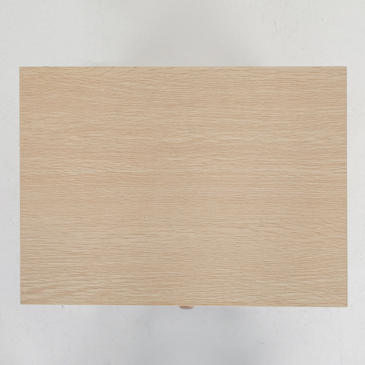 Bedside Tables 2 Drawer Wood Leg ANYA - OAK