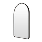 50x80cm Wall Mirror Arc Arch Bathroom - BLACK