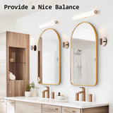 50x80cm Wall Mirror Arc Arch Bathroom - GOLD