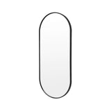 45x100cm Wall Mirror Oval Bathroom - BLACK