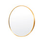 70cm Wall Mirror Round Bathroom - GOLD
